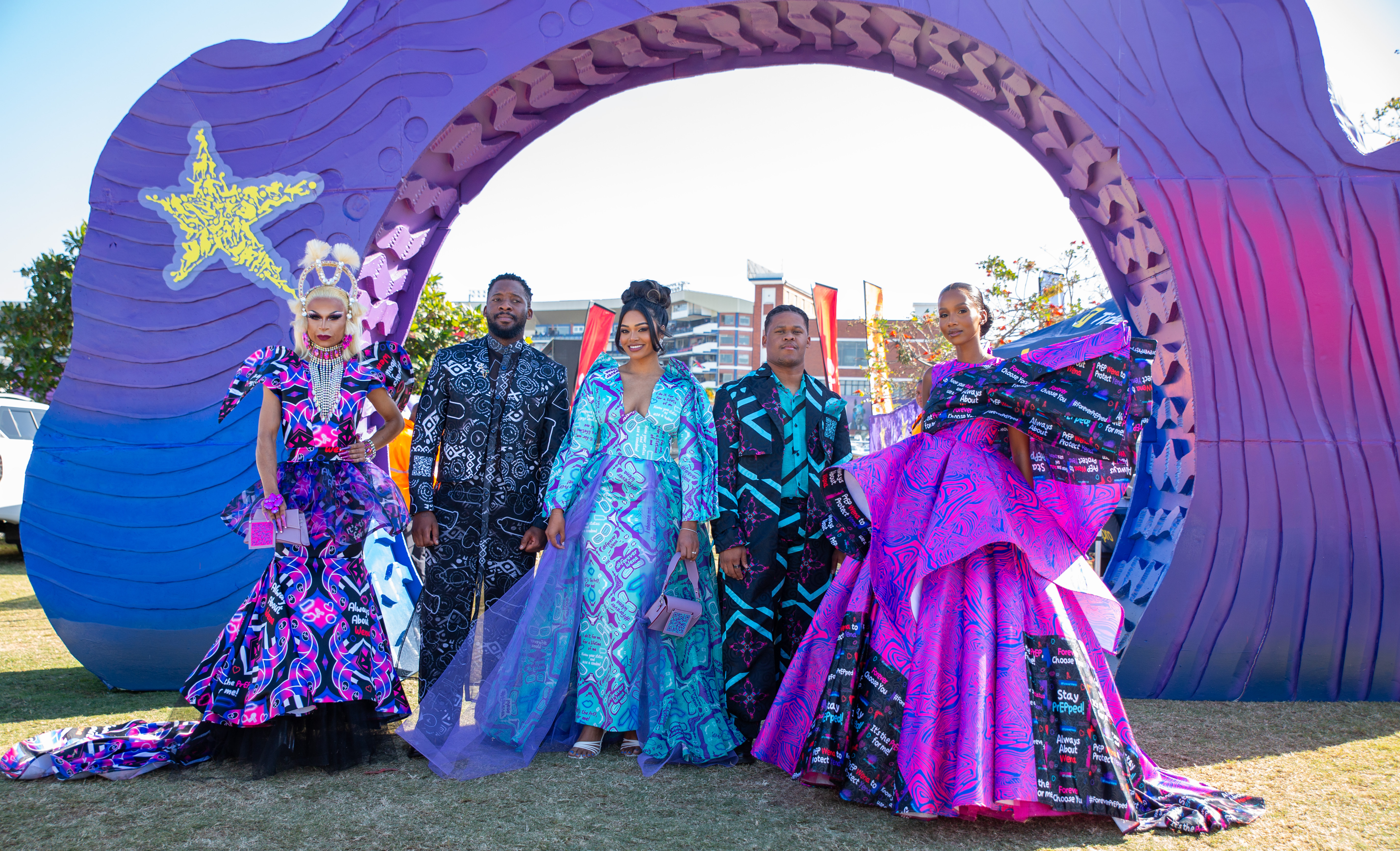 #ForeverWena arrives at the Durban July